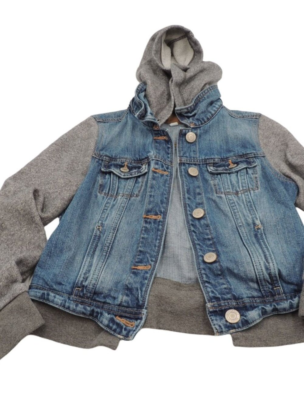 American Eagle Denim Jean/sweat jacket Womens size small